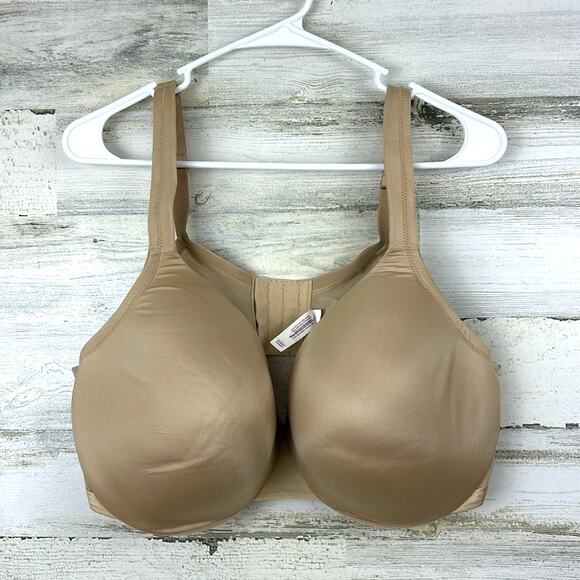 Cacique Women’s Plus 46D Nude Full Coverage Underwire Bra NEW - Picture 1 of 7